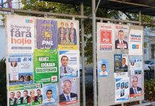 Publicitatea electorală: pe combinații de partid sau pe criterii oneste? Panou electoral