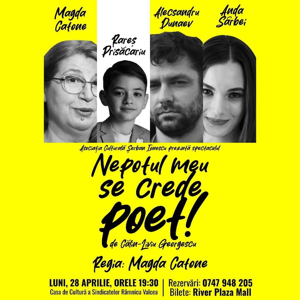 Semnalez că azi, luni 28 aprilie, de la orele 19:30, are loc la Râmnicu Vâlcea p Semnalez că azi, luni 28 aprilie, de la orele 19:30, are loc la Râmnicu Vâlcea p