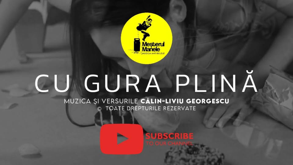 Noul single Meșterul Manele se numește ”Cu gura plină” și bluzează despre actual Noul single Meșterul Manele se numește ”Cu gura plină” și bluzează despre actual