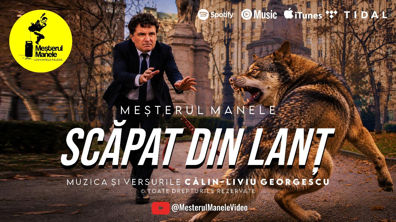 A intrat în primă pe audiție pe YouTube SCĂPAT DIN LANȚ, o melodie de la Meșteru A intrat în primă pe audiție pe YouTube SCĂPAT DIN LANȚ, o melodie de la Meșteru