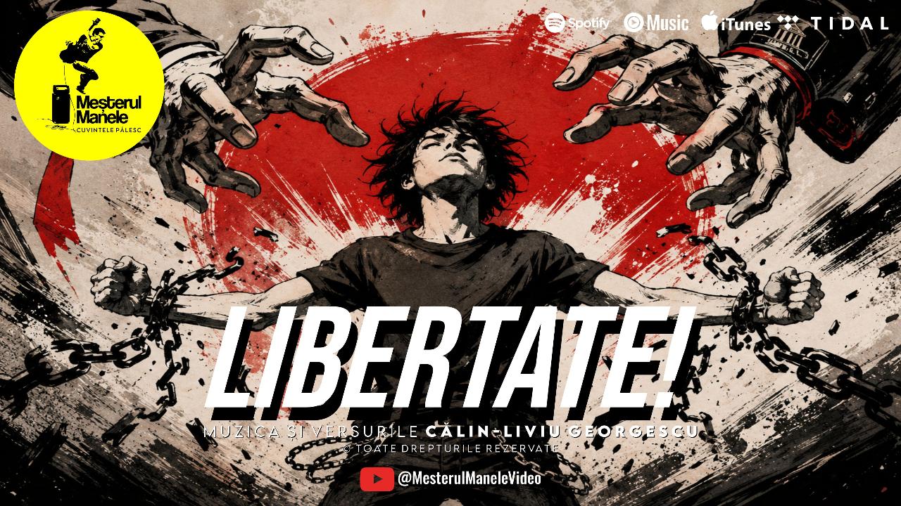 Primă audiție pe canalul oficial Meșterul Manele de pe YouTube cu melodia LIBERT Primă audiție pe canalul oficial Meșterul Manele de pe YouTube cu melodia LIBERT