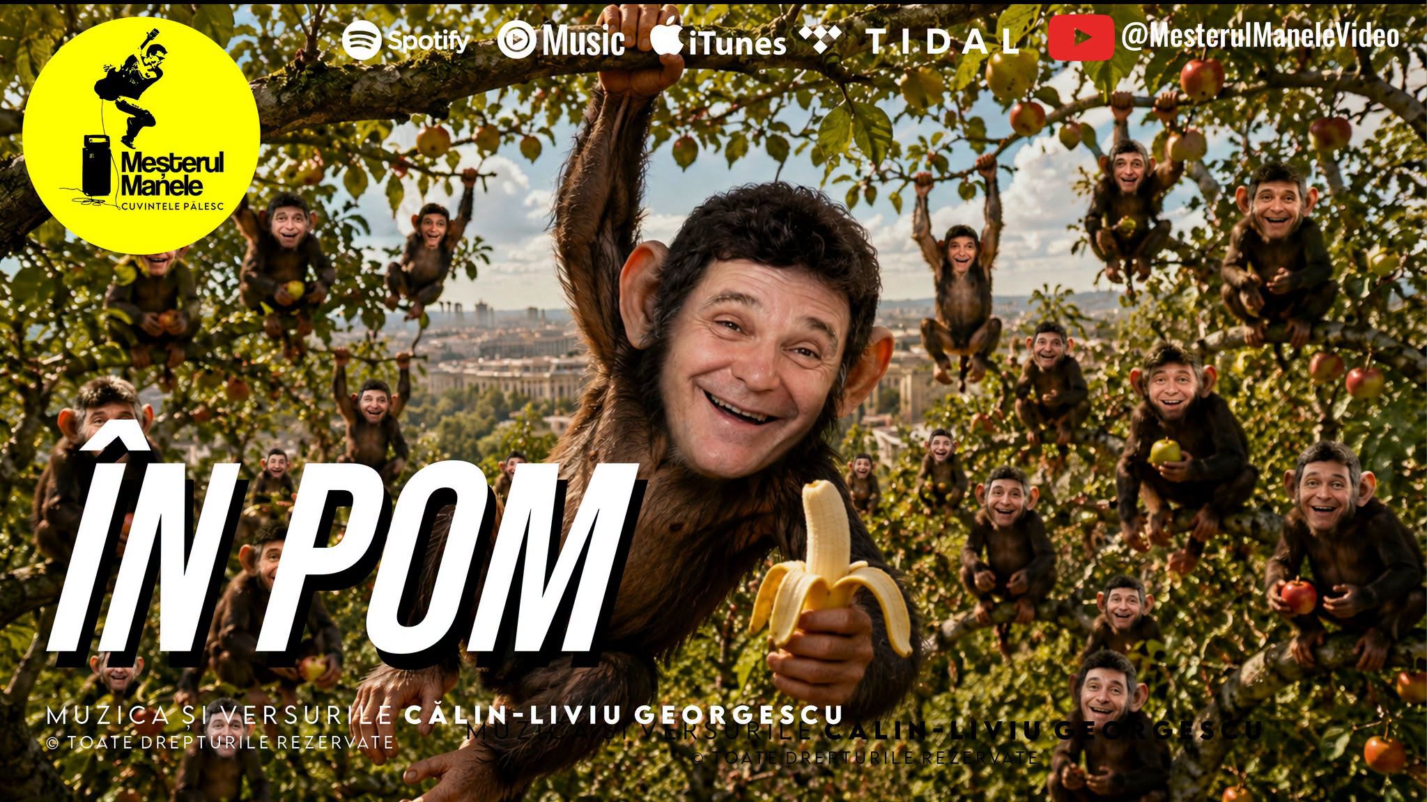 Veselul superhit care va încânta copilașii de orice vârstă , intitulat ÎN  POM a