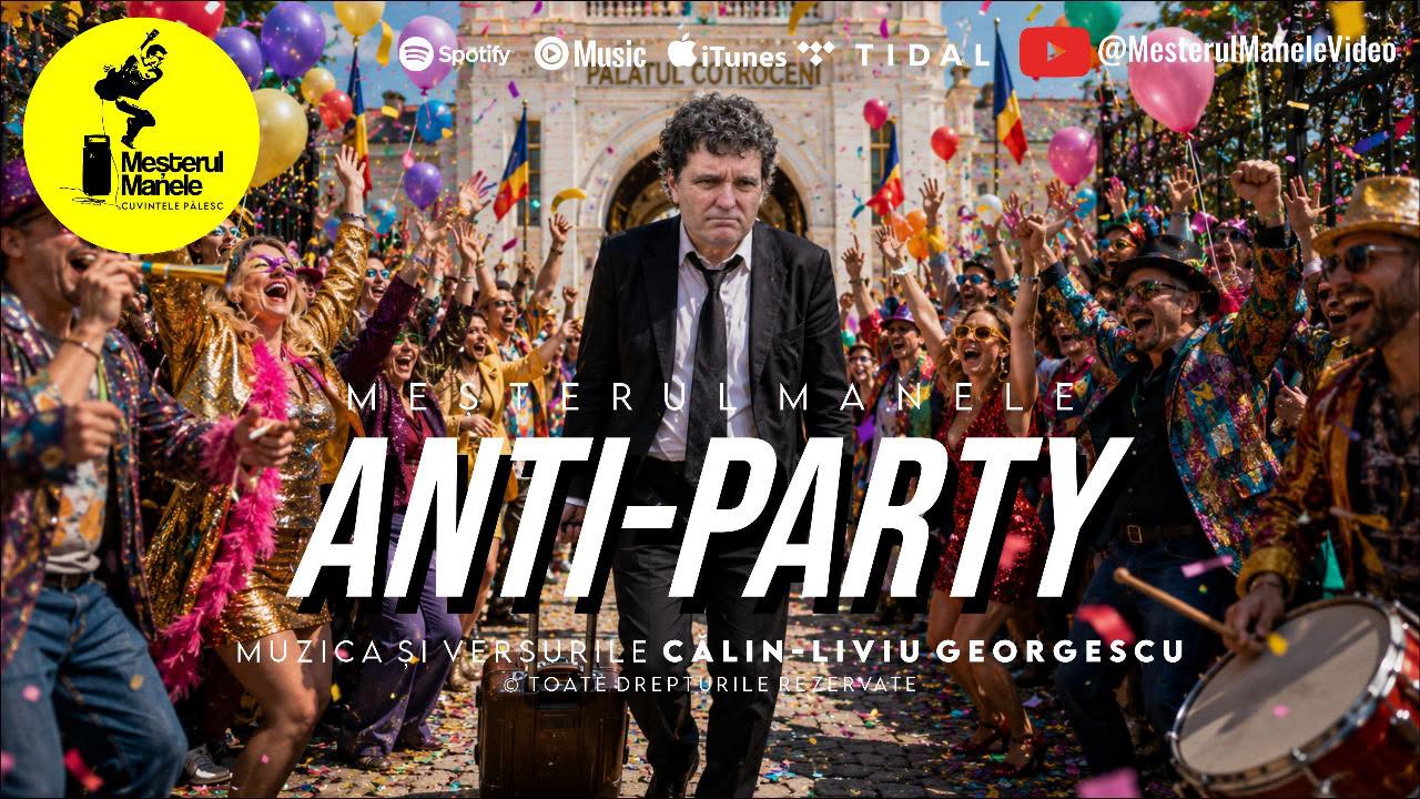 Primă audiție pe YouTube: ANTI-PARTY. Fiindcă dansul fără mesaj este masaj la ta