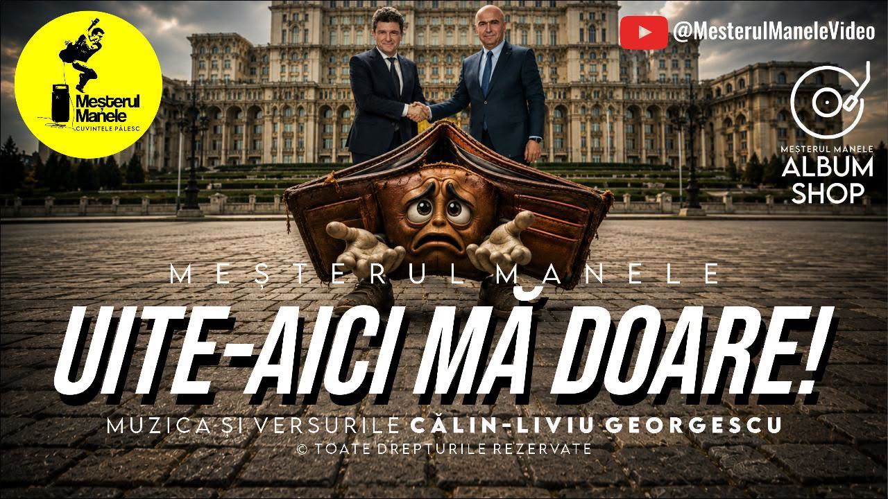 De la orele 17:00 – Primă audiție pe YouTube cu UITE-AICI MĂ DOARE, hitul despre