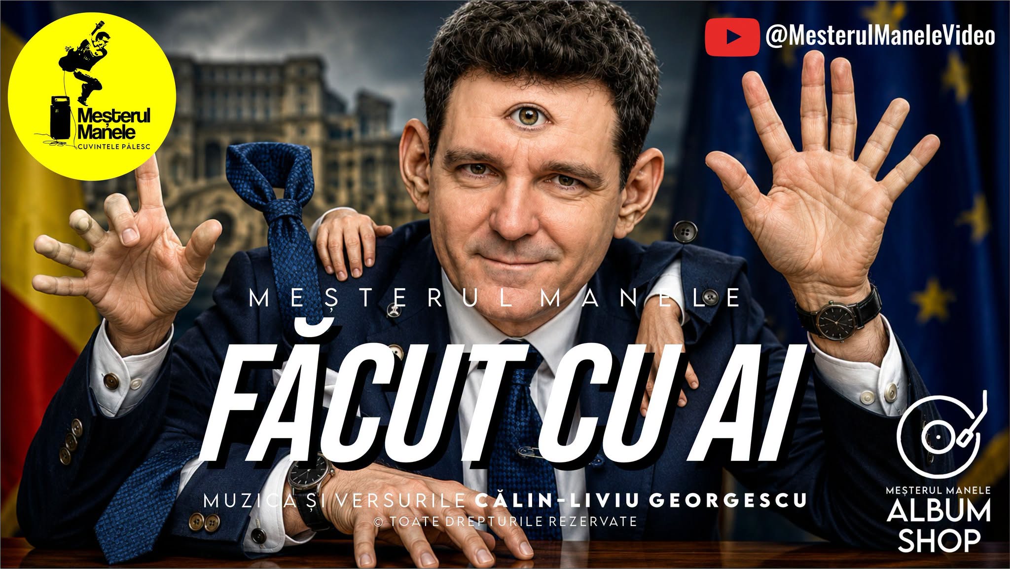 Îmi face plăcere să vă invit la o primă audiție pe YouTube cu cel mai recent hit
