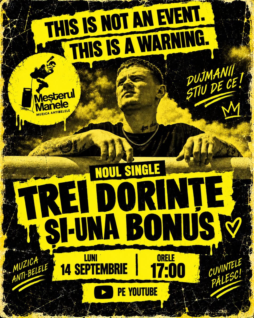 Urând tutuor fanilor și haterilor Meșterul Manele o săptămână fabuloasă și, resp