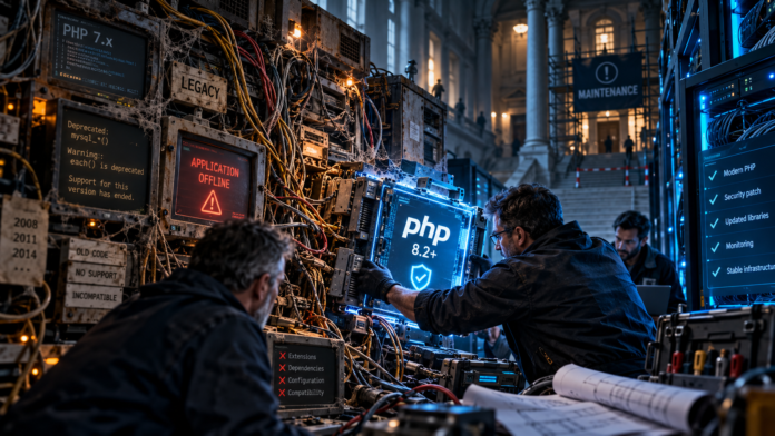 Legacy Systems Meet Modern PHP Upgrade